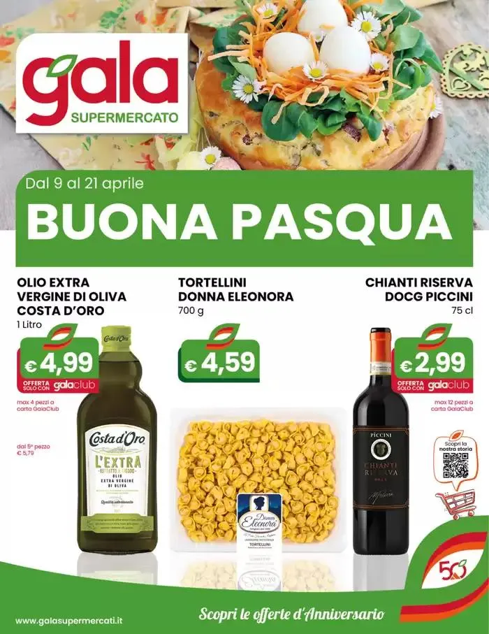 Buona Pasqua da 9 aprile a 21 aprile di 2025 - Pagina del volantino 1