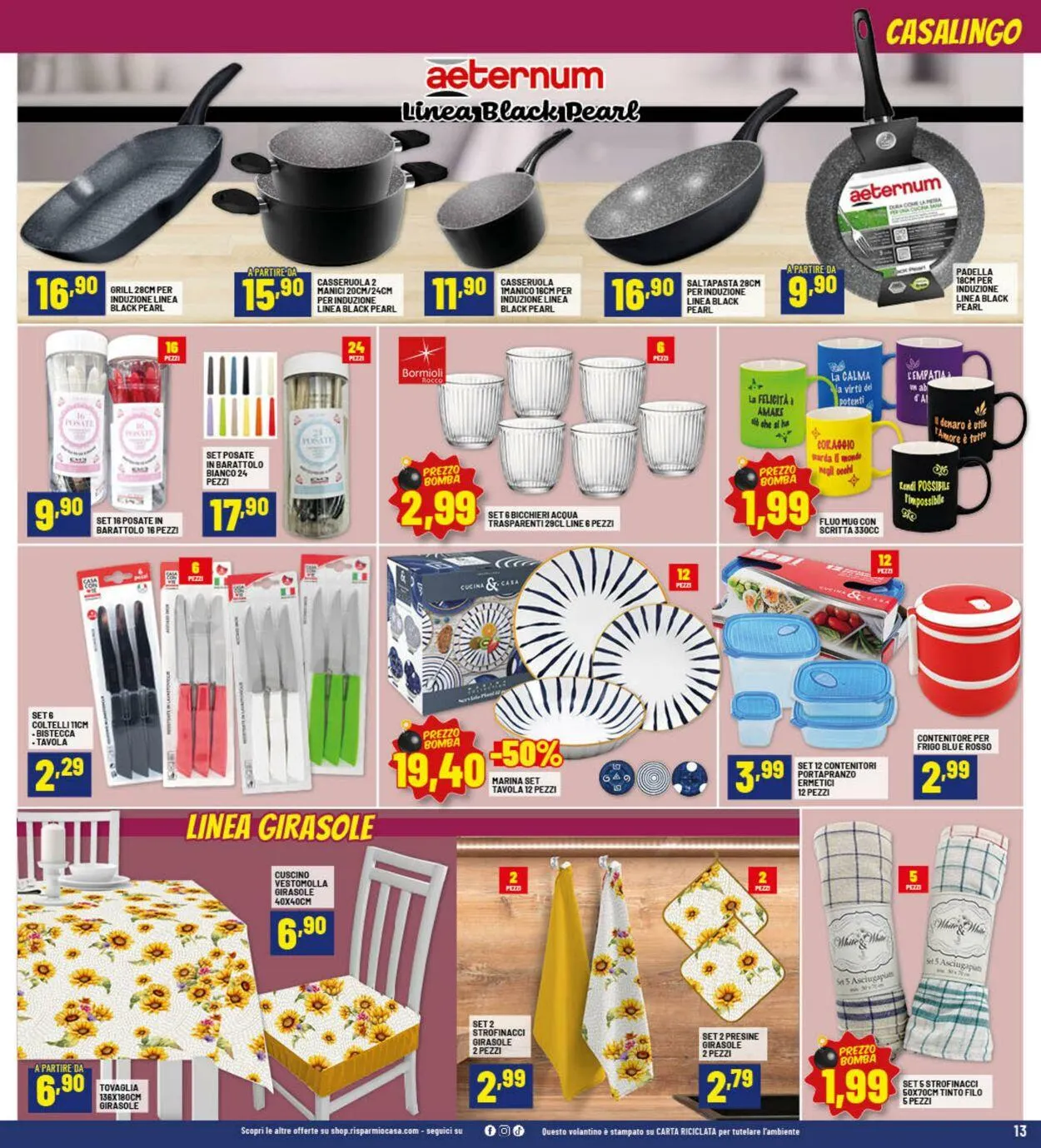 Risparmio Casa Volantino attuale da 23 giugno a 29 giugno di 2025 - Pagina del volantino 13