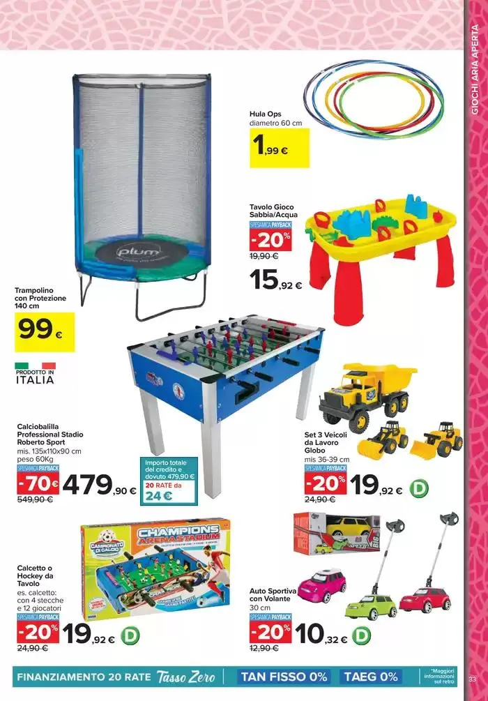 Stile e comfort all'aperto da 1 aprile a 30 aprile di 2025 - Pagina del volantino 33