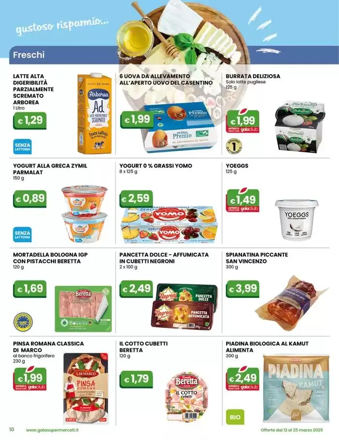 Offerte di Primavera da 12 marzo a 25 marzo di 2025 - Pagina del volantino 10