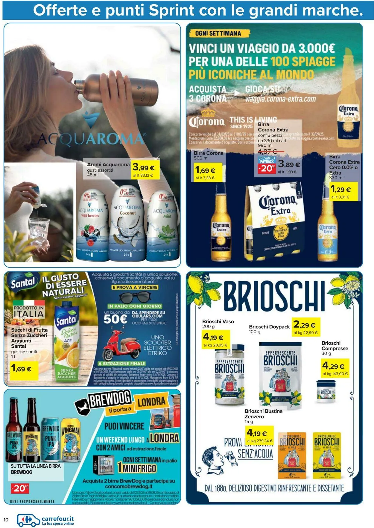 Carrefour Volantino attuale da 24 luglio a 6 agosto di 2025 - Pagina del volantino 10
