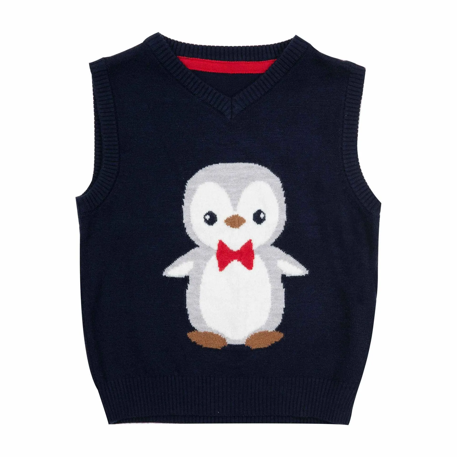 Mawi gilet tricot con pinguino