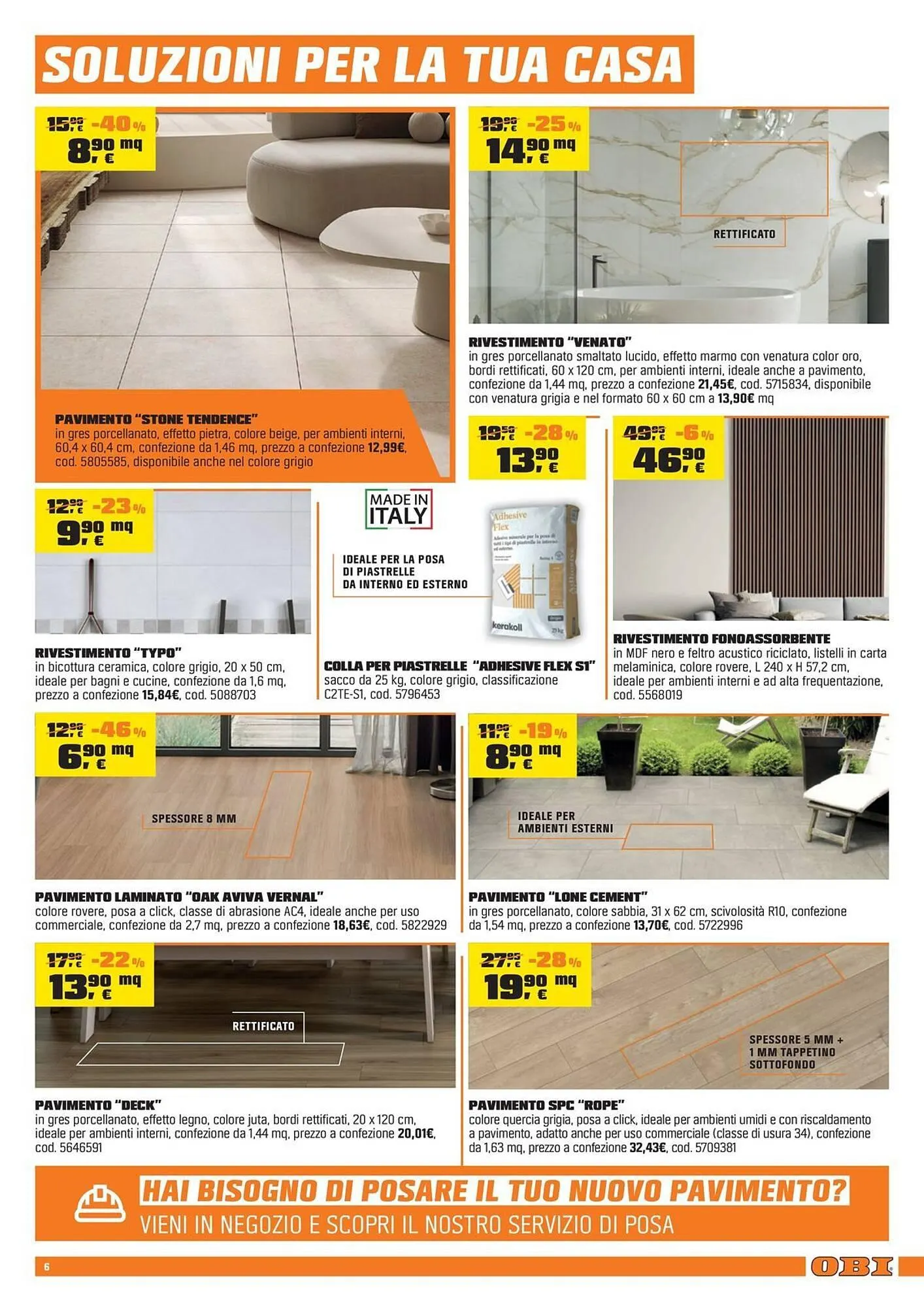 Volantino OBI da 12 giugno a 29 giugno di 2025 - Pagina del volantino 6