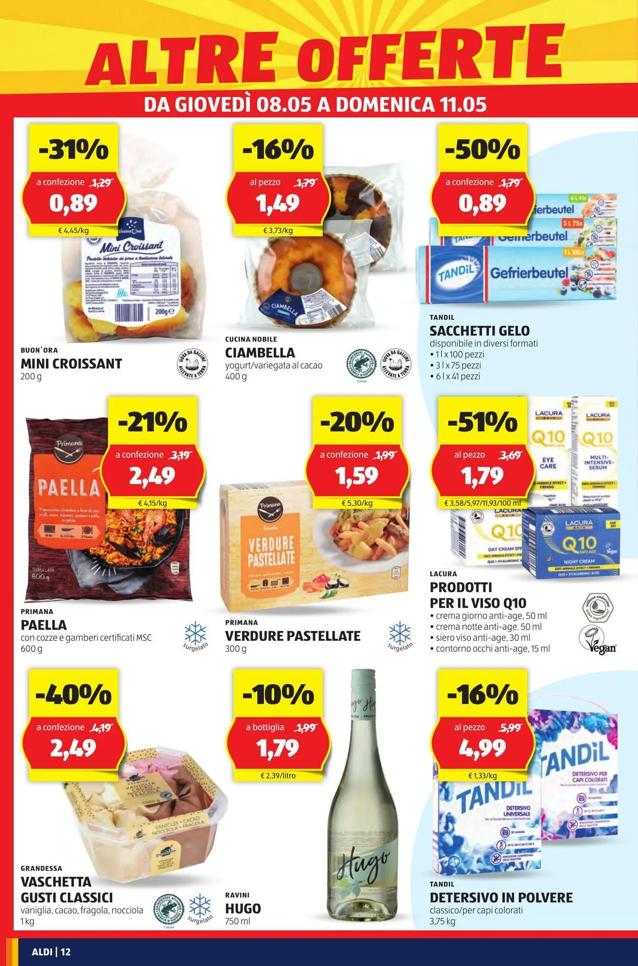 Aldi Volantino attuale da 4 maggio a 18 maggio di 2025 - Pagina del volantino 12