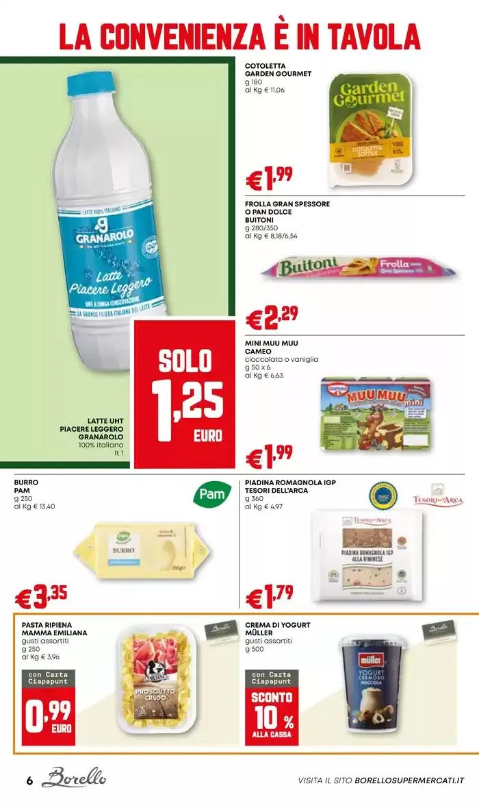 Convenienza di fine mese da 22 aprile a 29 aprile di 2025 - Pagina del volantino 6