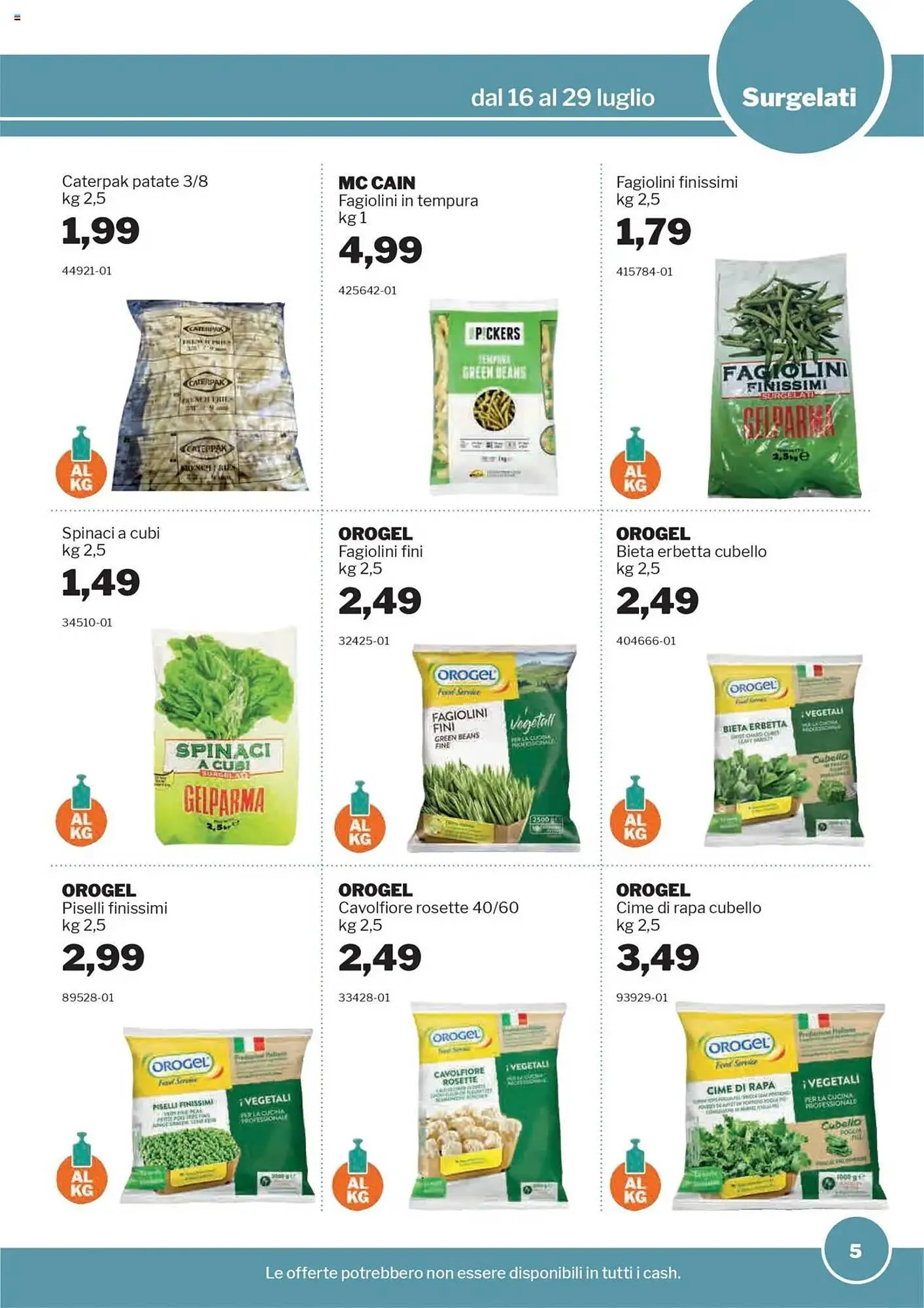 Volantino GrosMarket da 16 luglio a 29 luglio di 2025 - Pagina del volantino 5