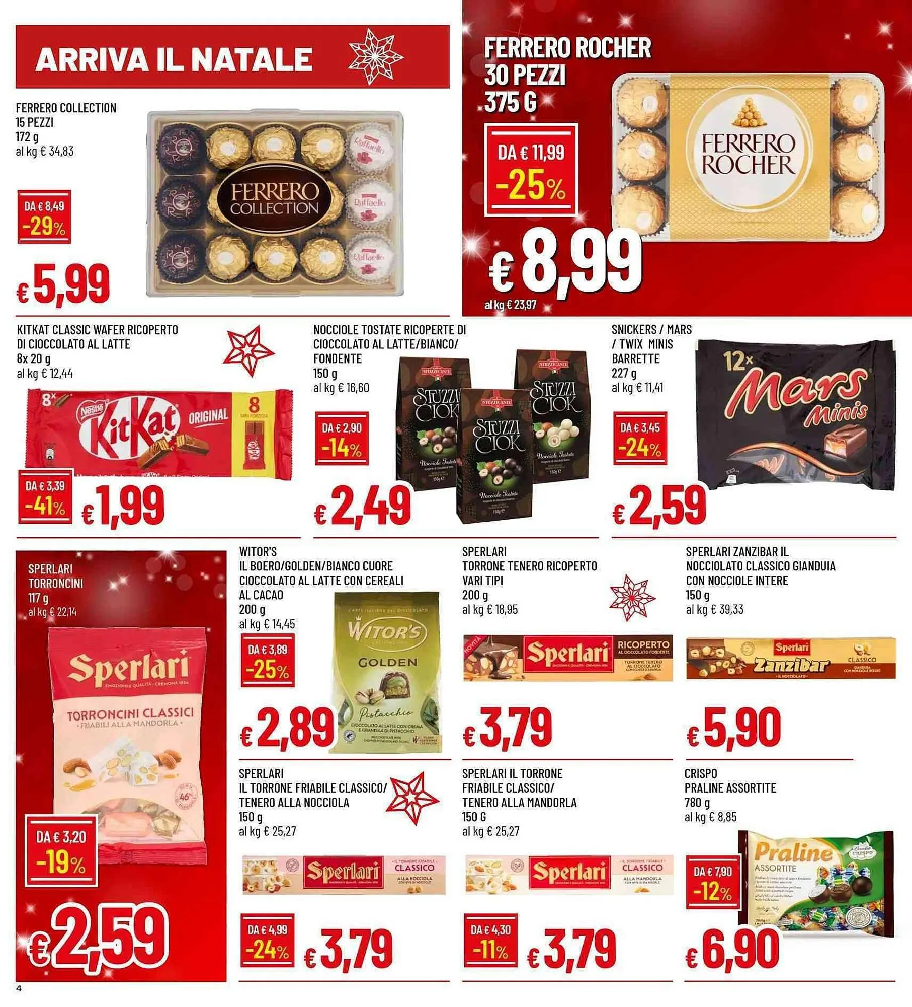 Volantino Galassia da 4 dicembre a 14 dicembre di 2025 - Pagina del volantino 4