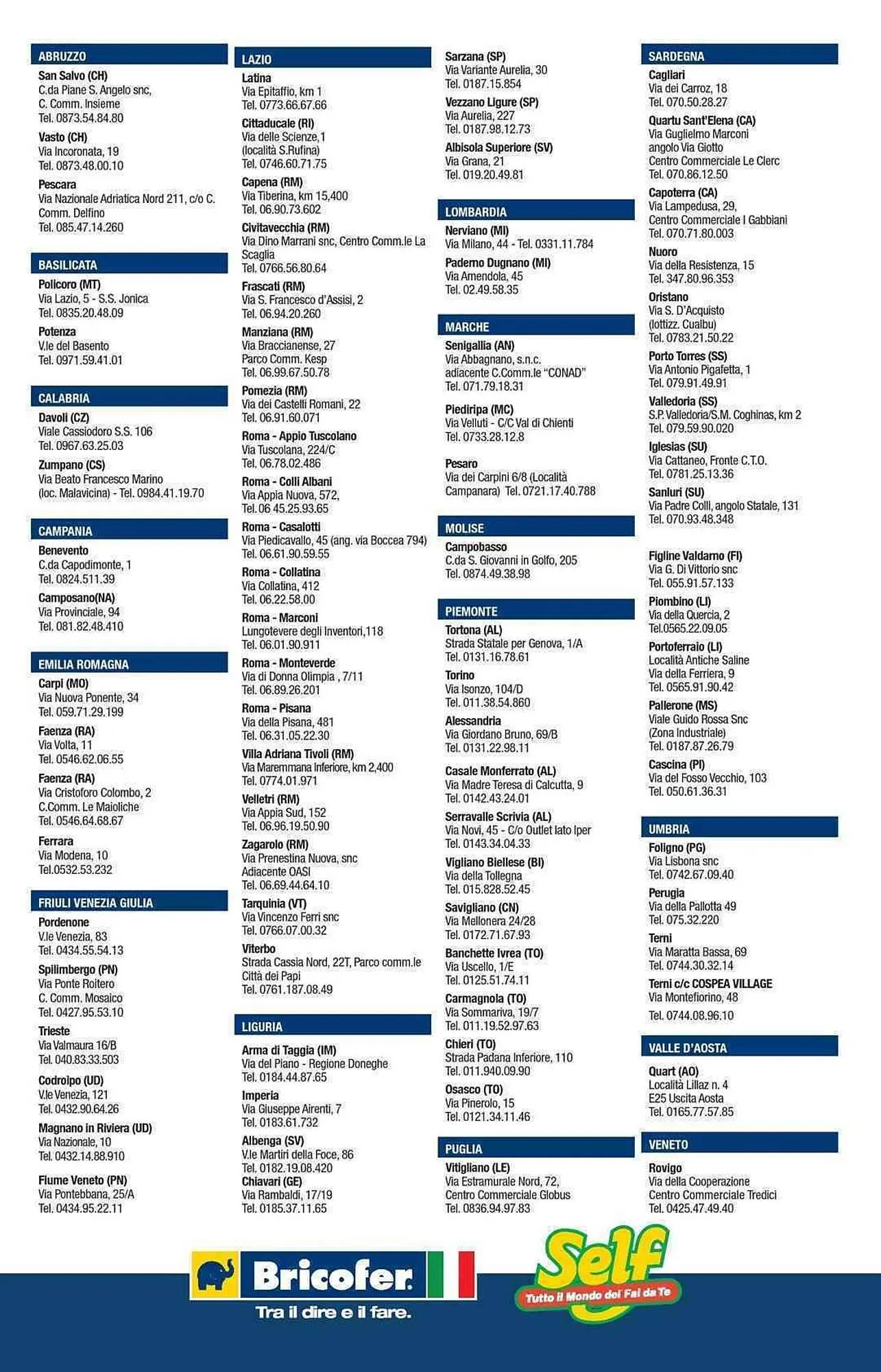 Volantino Bricofer da 24 marzo a 31 agosto di 2026 - Pagina del volantino 124