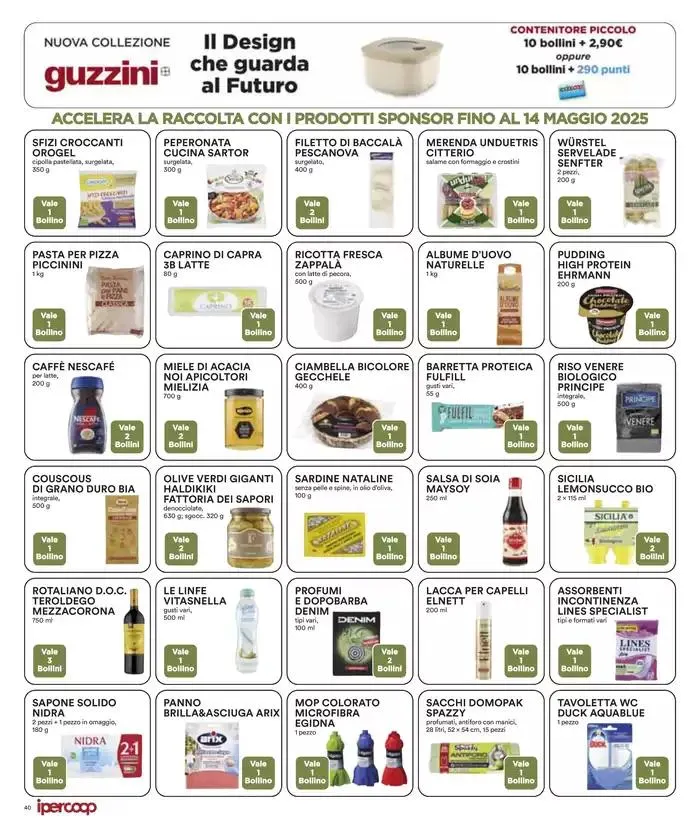 Grandi marche da 8 maggio a 21 maggio di 2025 - Pagina del volantino 40