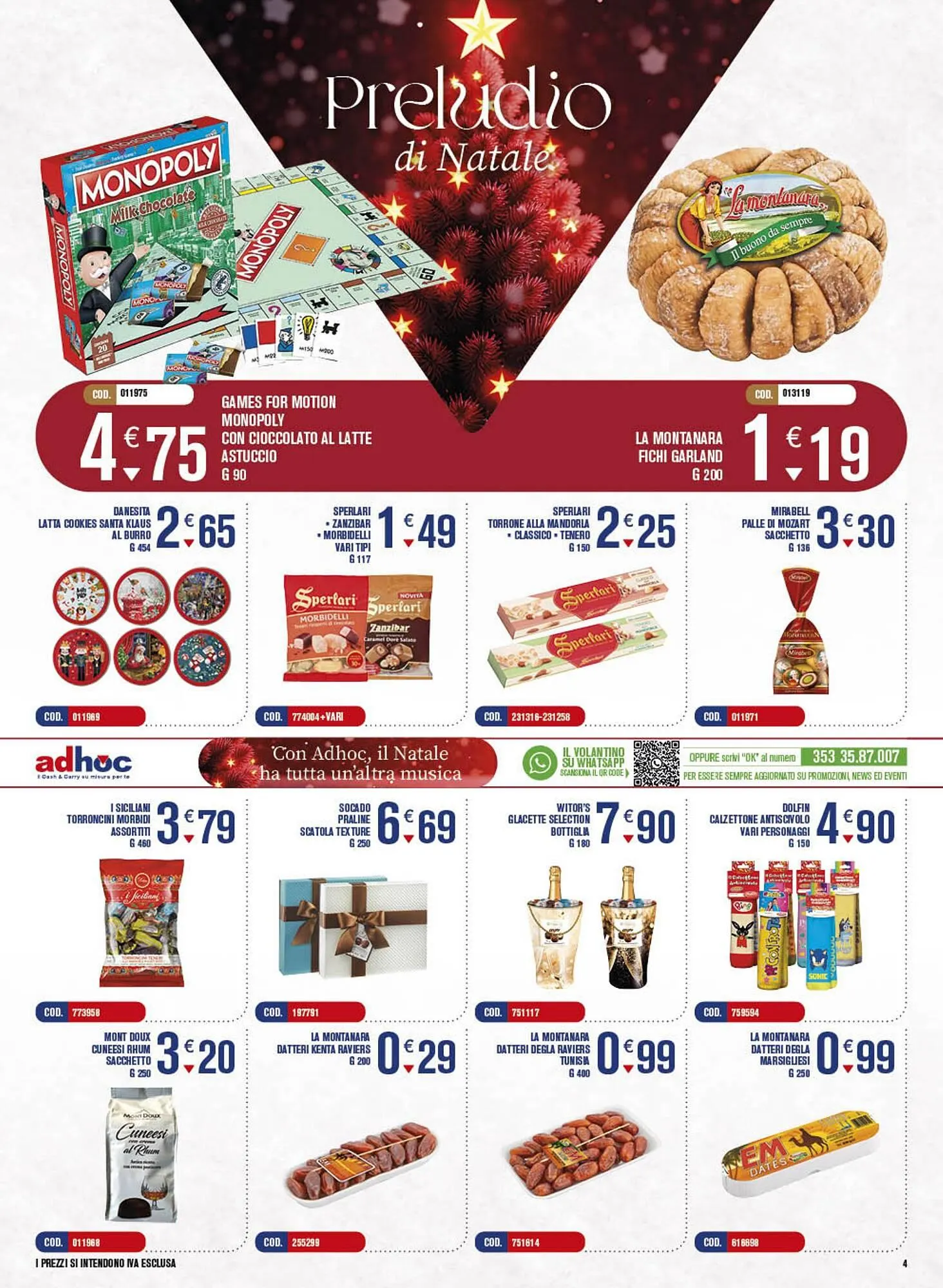 Volantino Adhoc da 25 novembre a 8 dicembre di 2024 - Pagina del volantino 4