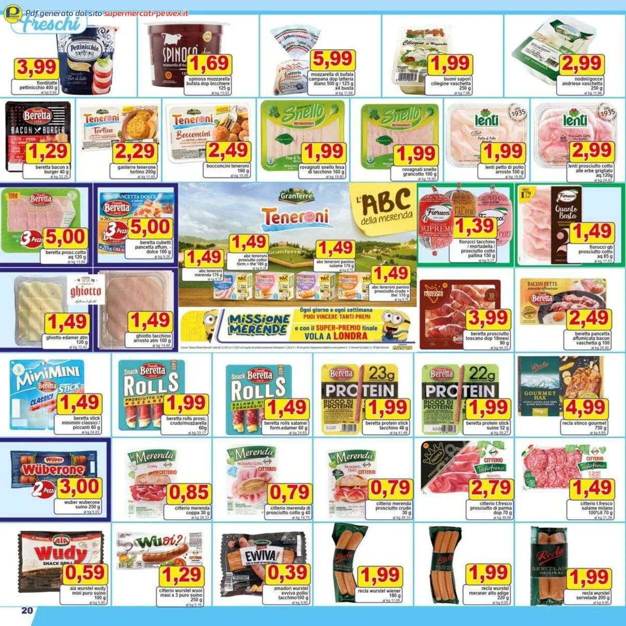 Pewex Volantino attuale da 18 marzo a 1 aprile di 2025 - Pagina del volantino 20