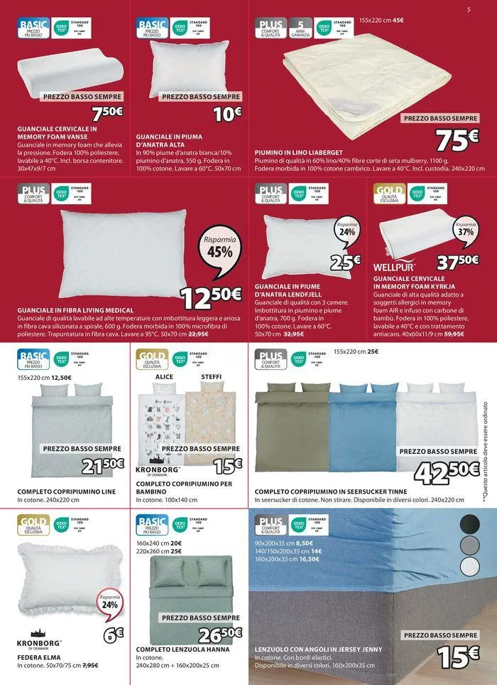 Saldi estivi da 11 luglio a 14 agosto di 2024 - Pagina del volantino 5