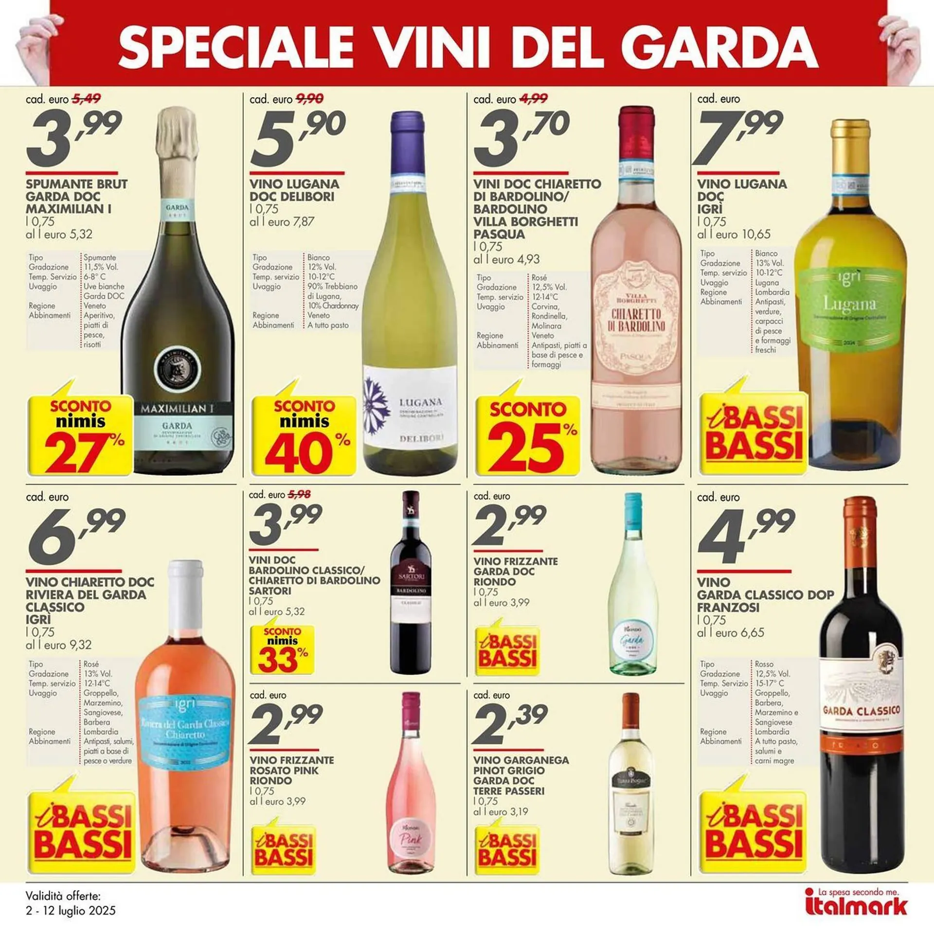 Volantino Italmark da 2 luglio a 12 luglio di 2025 - Pagina del volantino 7