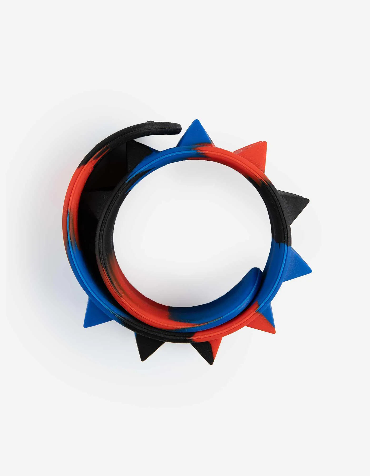 Bracciale a scatto - Multicolor - nero