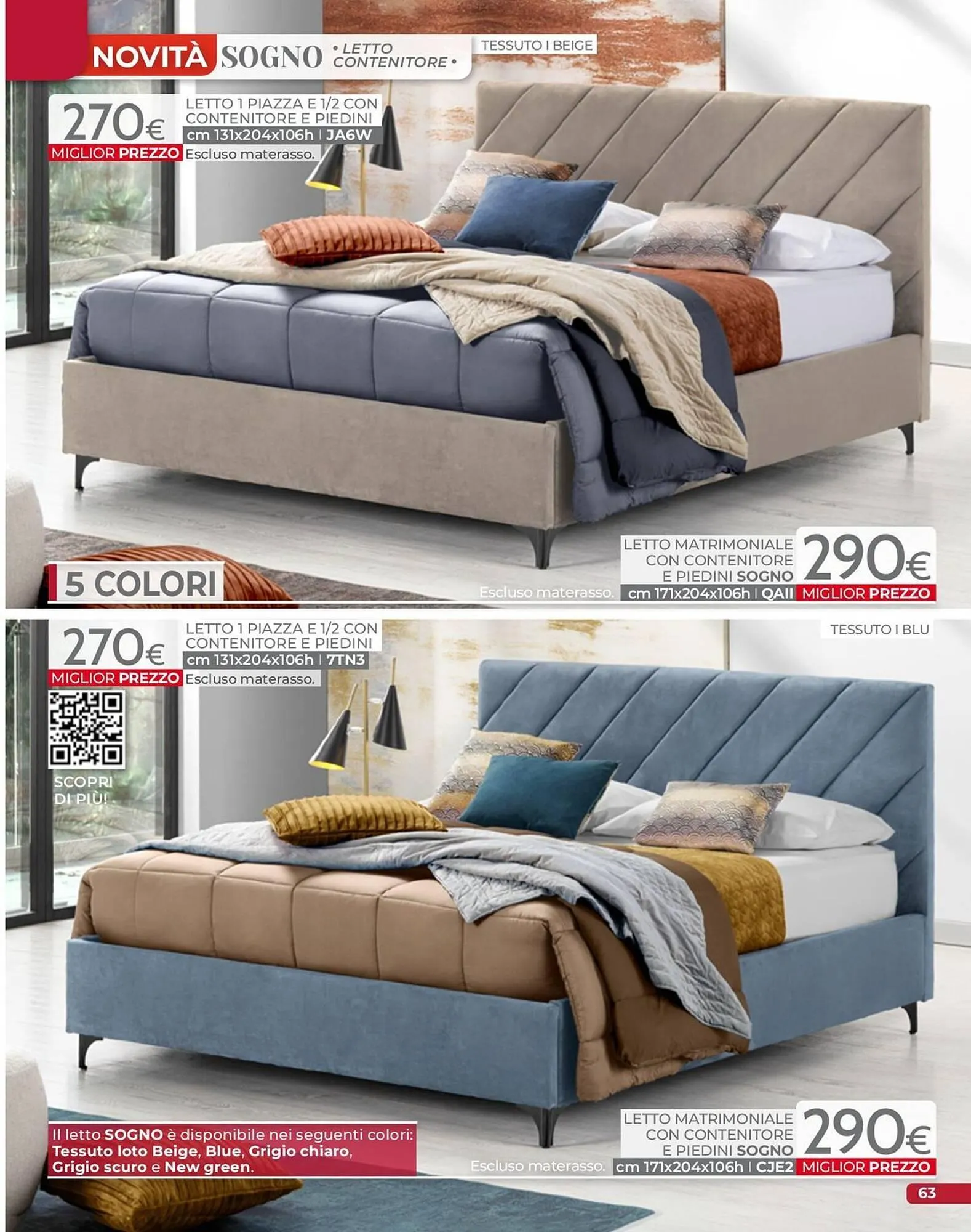 volantino Mondo Convenienza da 1 settembre a 31 dicembre di 2025 - Pagina del volantino 65