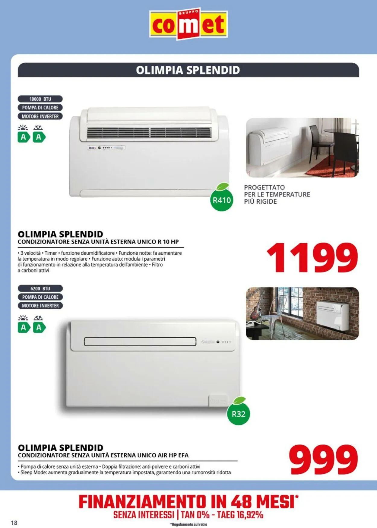 Comet Volantino attuale da 15 luglio a 20 luglio di 2025 - Pagina del volantino 18