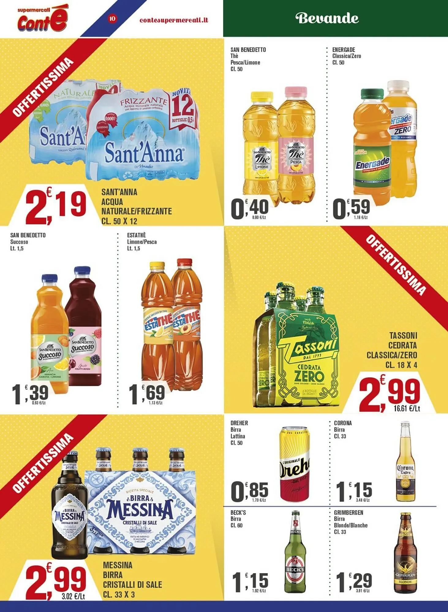 Volantino Conté Supermercati da 7 maggio a 17 maggio di 2026 - Pagina del volantino 10