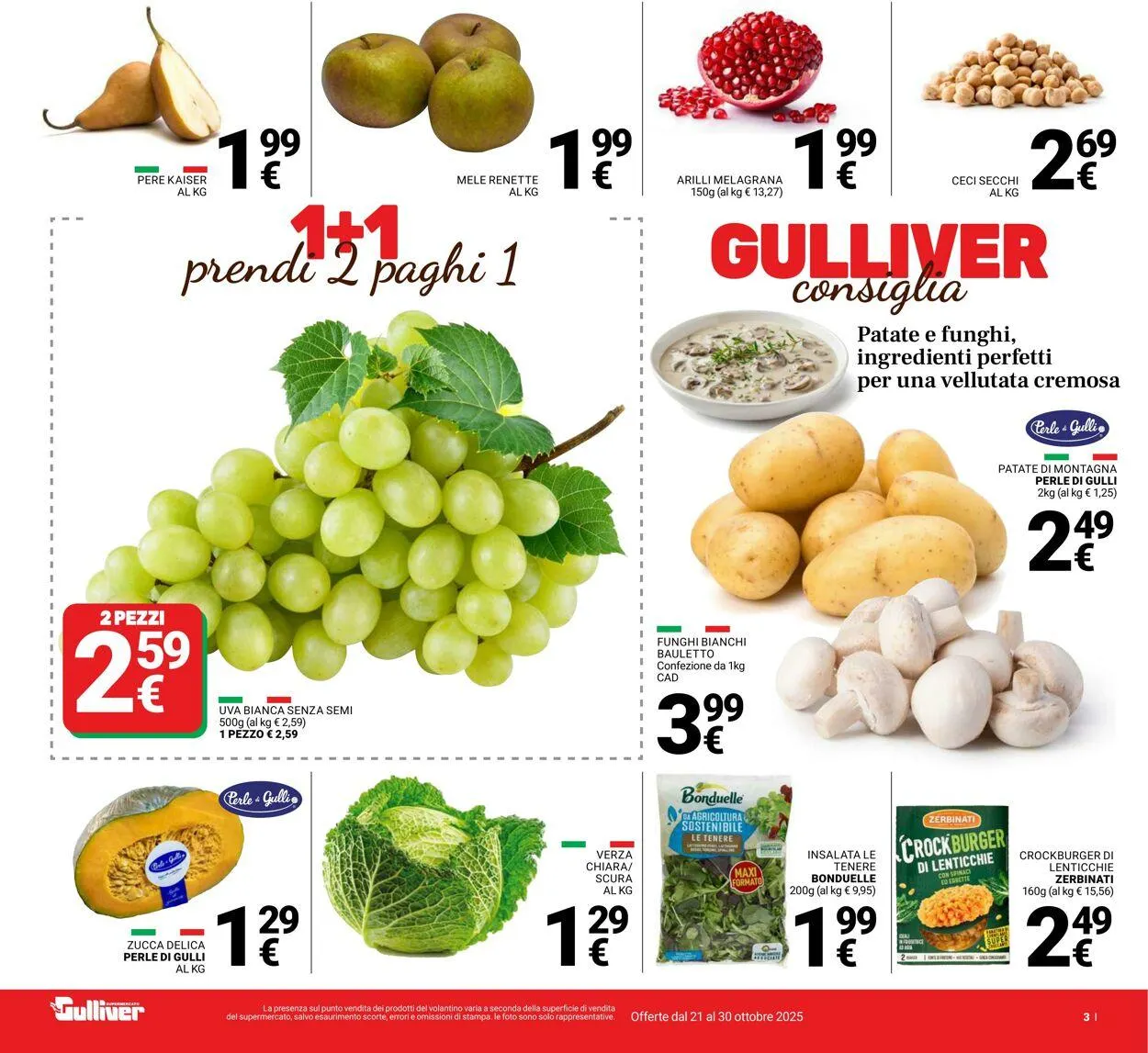 Gulliver Volantino attuale da 21 ottobre a 30 ottobre di 2025 - Pagina del volantino 3