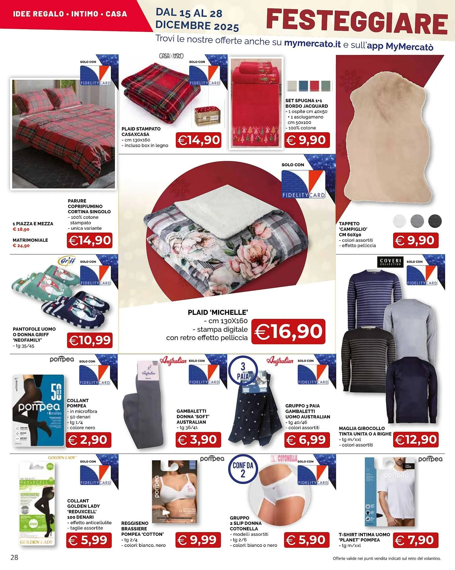 Volantino Mercatò Big da 15 dicembre a 28 dicembre di 2025 - Pagina del volantino 28