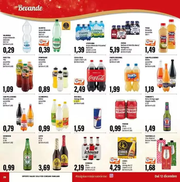 Il gusto delle feste da 20 dicembre a 24 dicembre di 2024 - Pagina del volantino 26