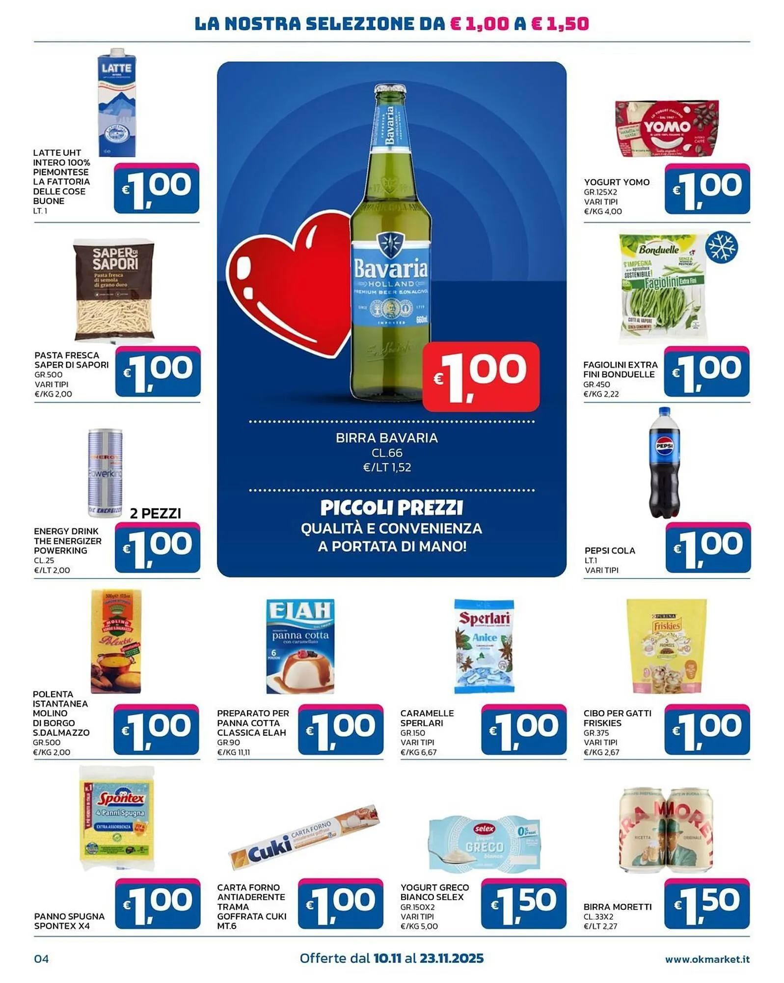 Volantino Ok Market da 10 novembre a 23 novembre di 2025 - Pagina del volantino 4