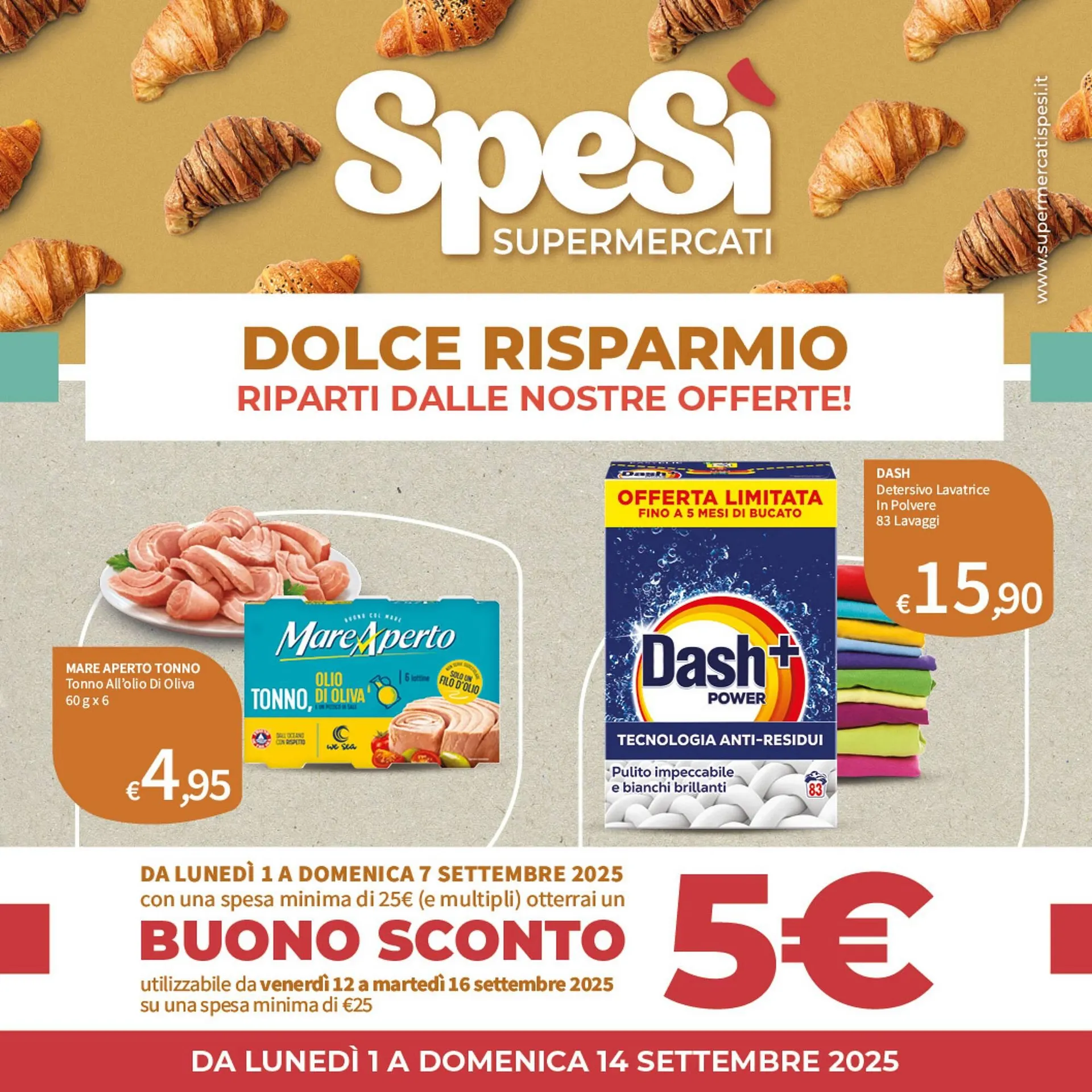 Volantino SpeSì da 1 settembre a 14 settembre di 2025 - Pagina del volantino 1