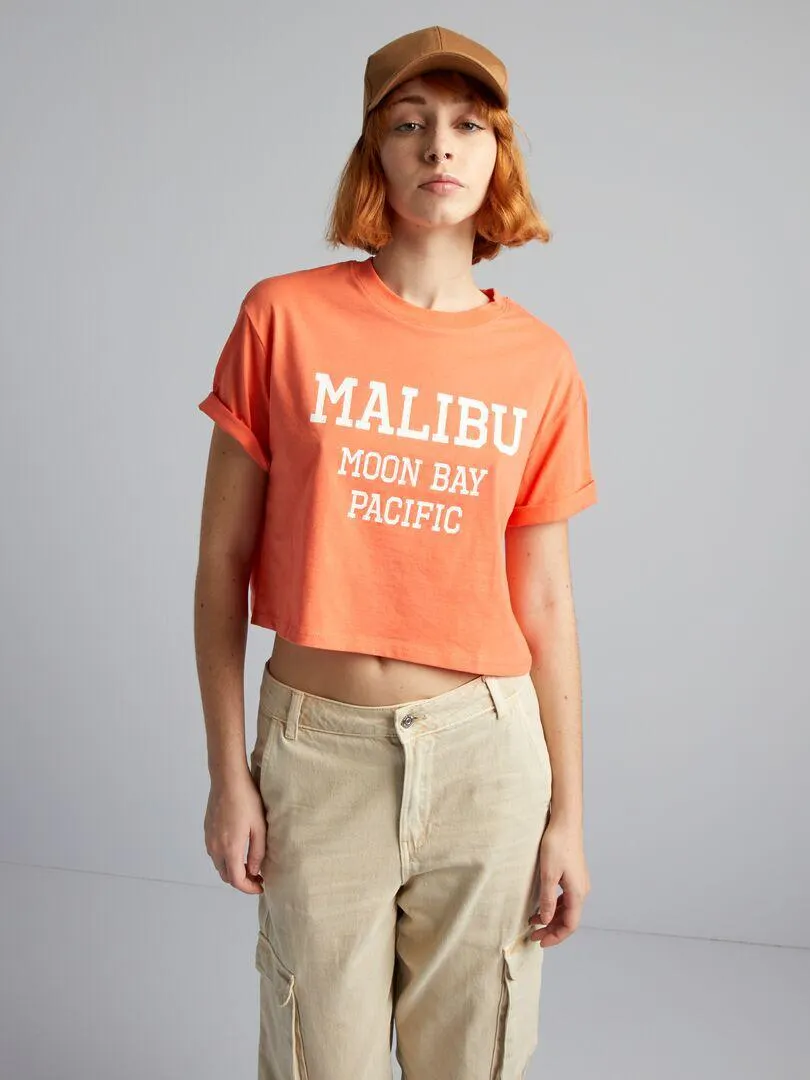 Crop-top in jersey - ROSA