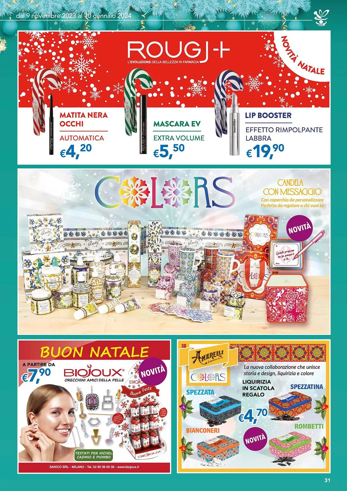 Volantino Migross Supermercati e Market da 9 novembre a 10 gennaio di 2024 - Pagina del volantino 31