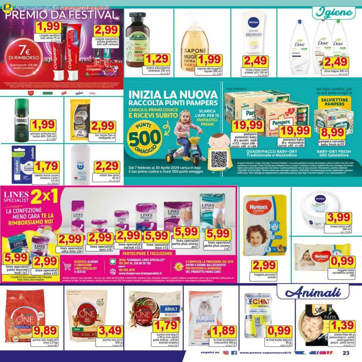 Pewex Volantino attuale da 25 luglio a 8 agosto di 2024 - Pagina del volantino 23