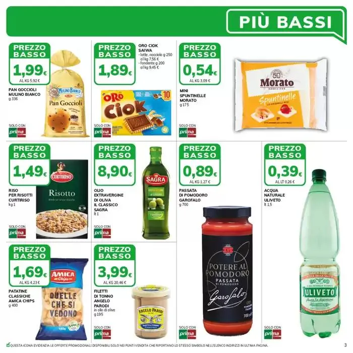 Piu bassi da 30 ottobre a 11 novembre di 2024 - Pagina del volantino 3