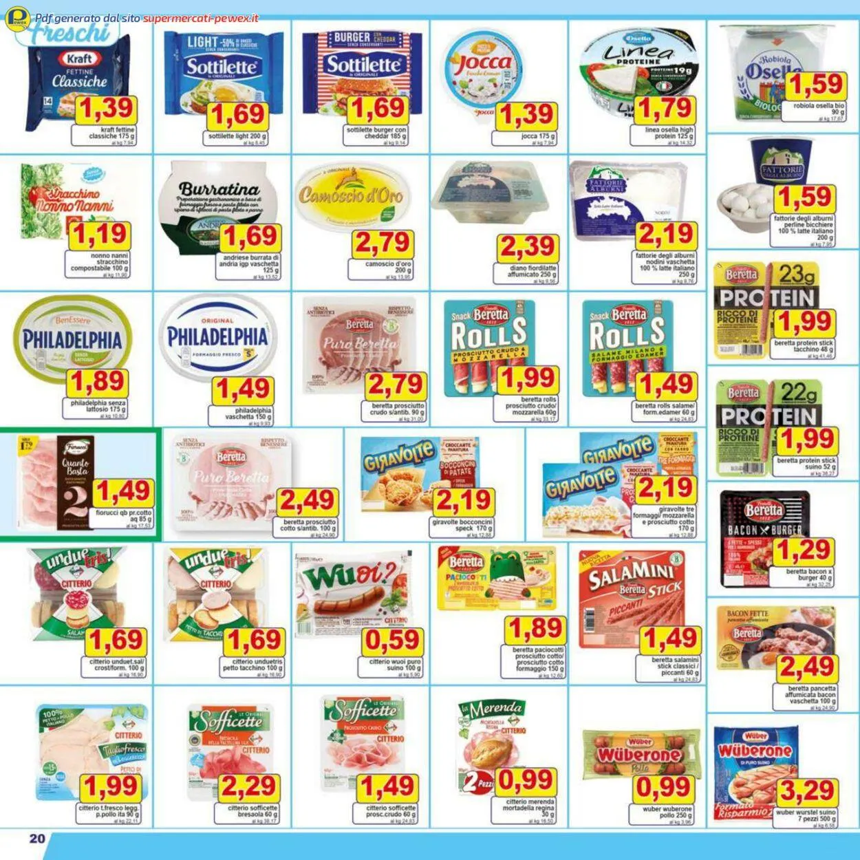 Pewex Volantino attuale da 15 aprile a 29 aprile di 2025 - Pagina del volantino 20