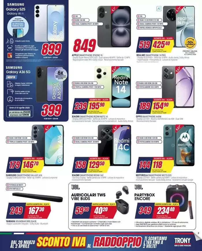 Sconto iva al raddoppio da 20 marzo a 2 aprile di 2025 - Pagina del volantino 3