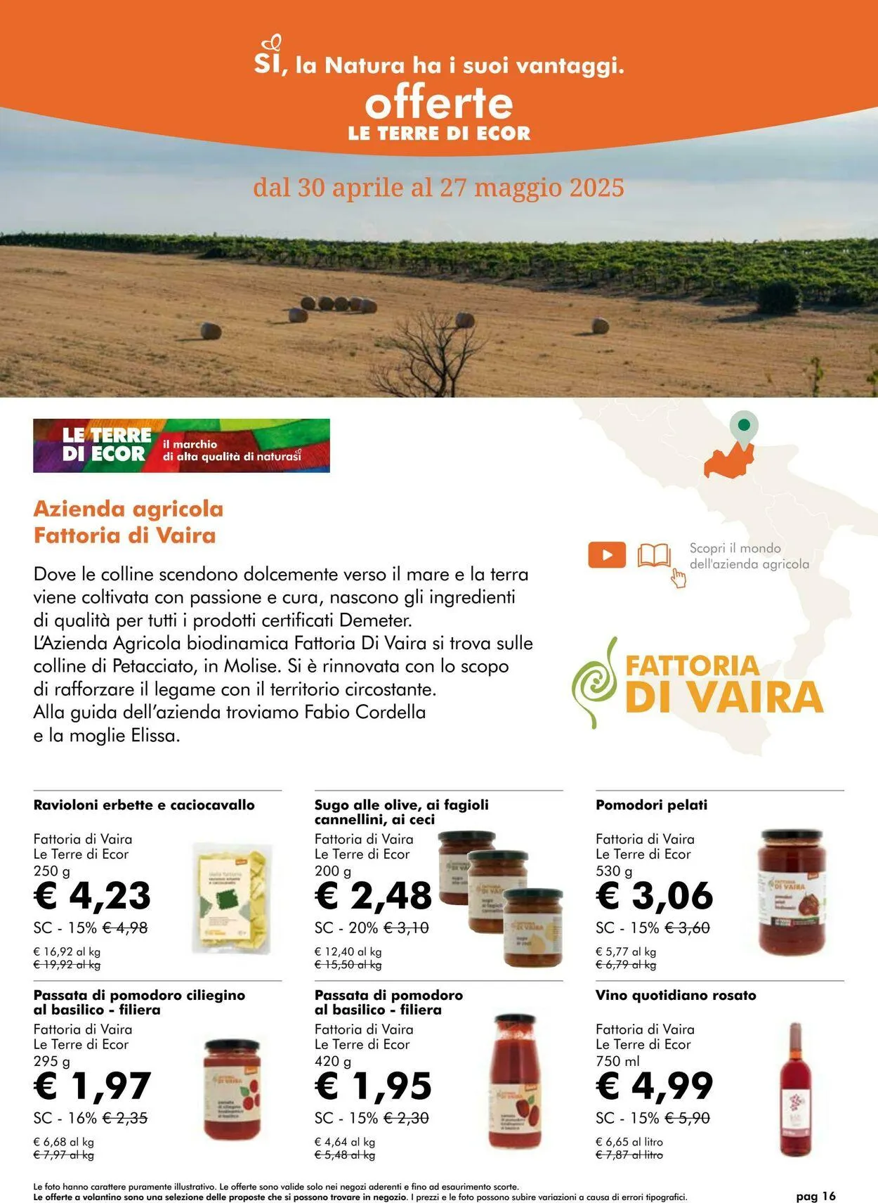 Natura Sì Volantino attuale da 27 maggio a 10 giugno di 2025 - Pagina del volantino 16