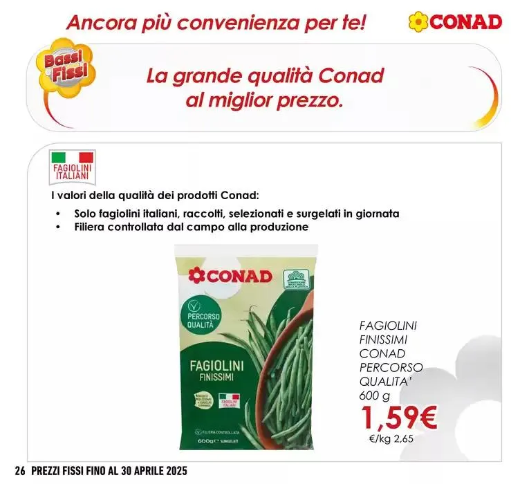 BASSI & FISSI da 2 gennaio a 30 aprile di 2025 - Pagina del volantino 26