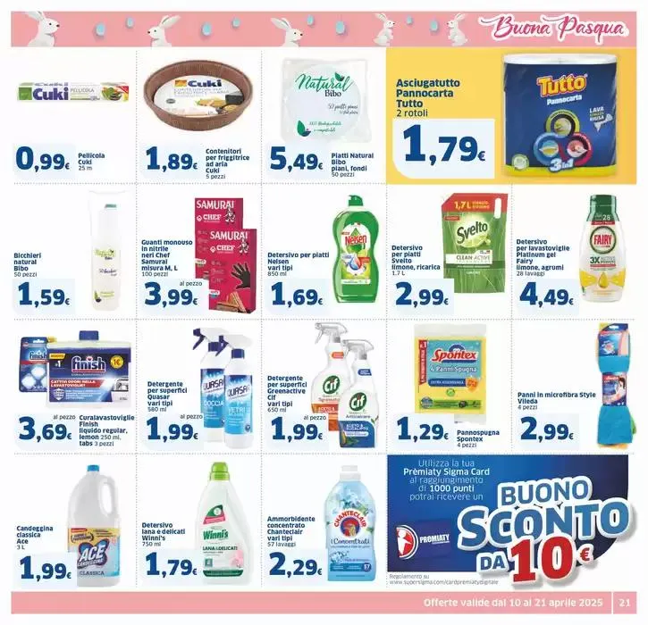 Buona Pasqua, Superstore da 10 aprile a 21 aprile di 2025 - Pagina del volantino 21
