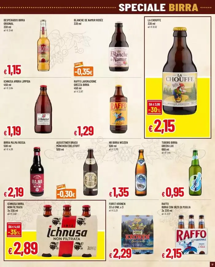 GRANDI MARCHE - SCONTI FINO AL 50% da 6 marzo a 16 marzo di 2025 - Pagina del volantino 17