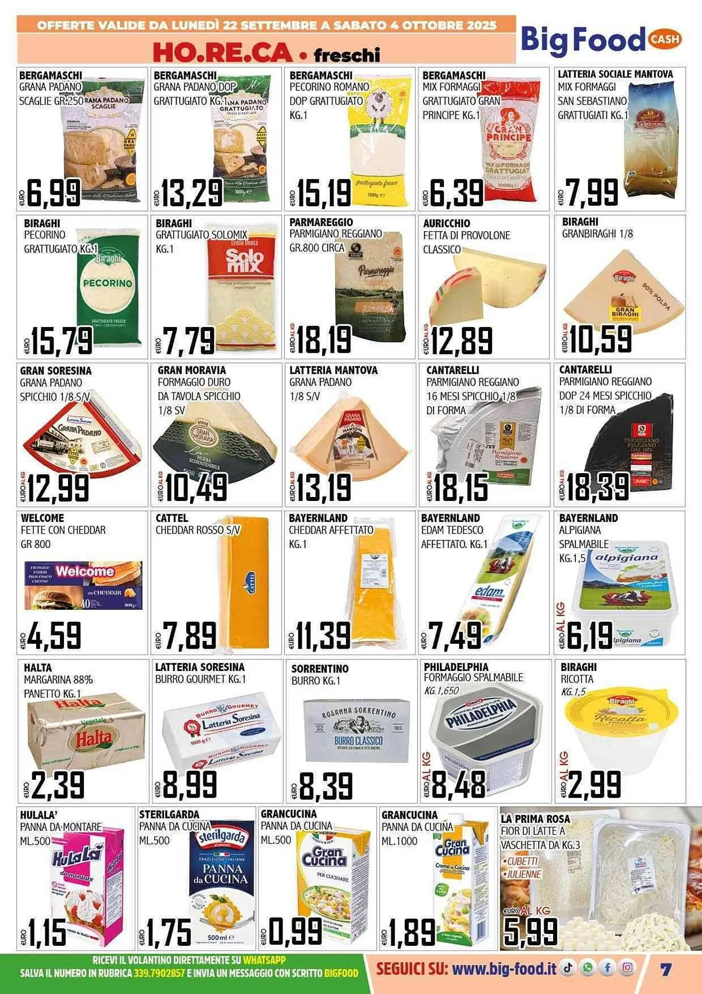 Volantino Big Food da 22 settembre a 4 ottobre di 2025 - Pagina del volantino 7