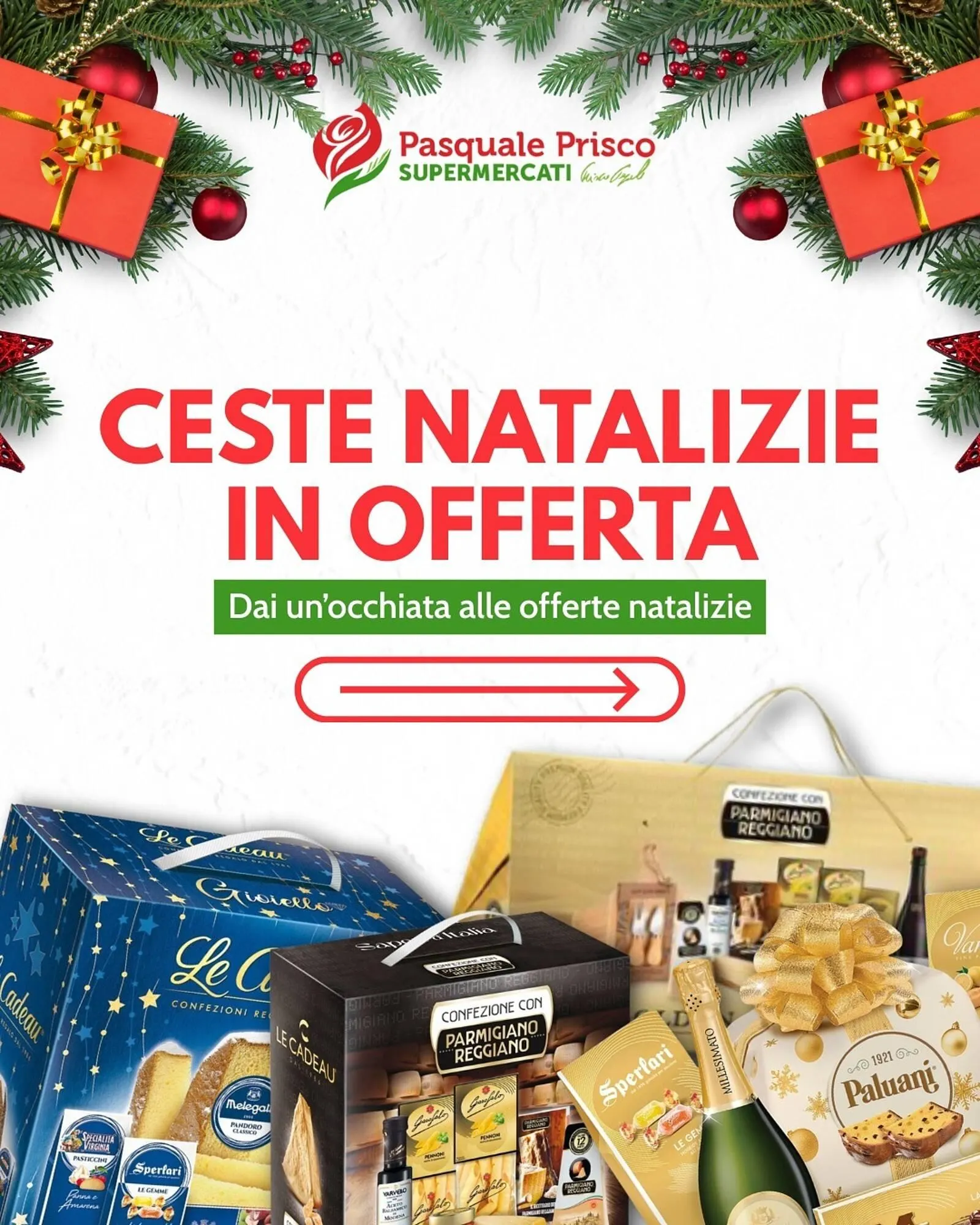 Volantino Supermercati Pasquale Prisco da 10 dicembre a 14 dicembre di 2025 - Pagina del volantino 1