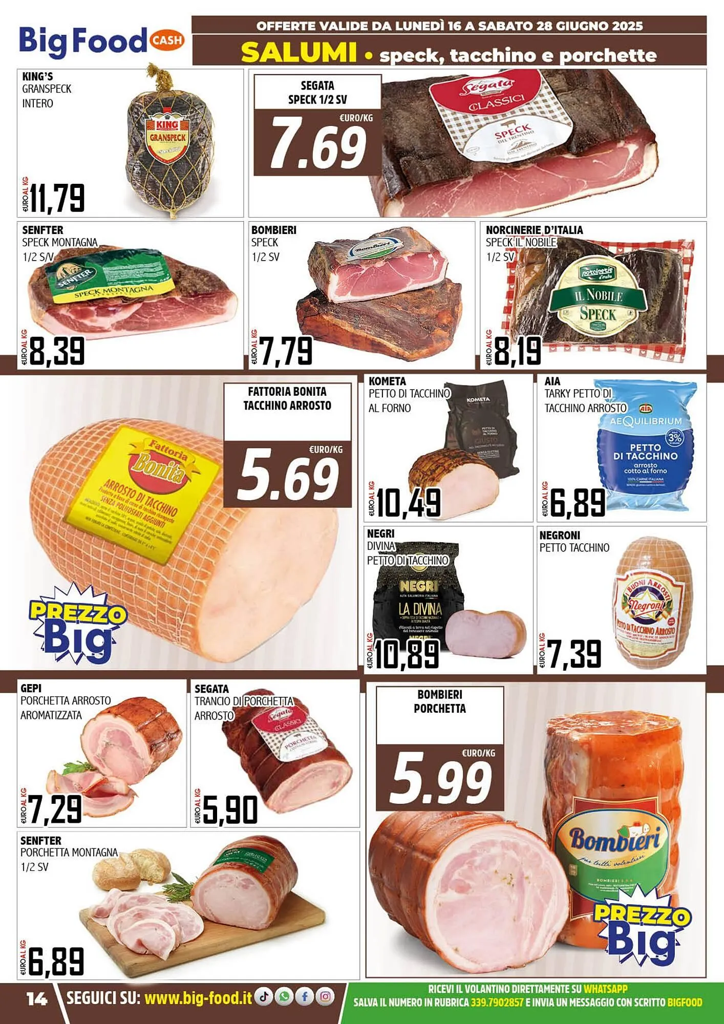 Volantino Big Food da 16 giugno a 28 giugno di 2025 - Pagina del volantino 6