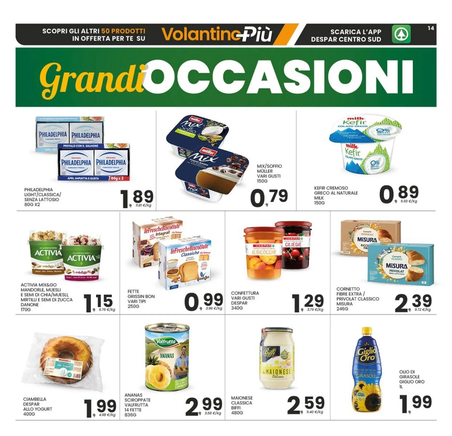 Volantino Despar da 4 agosto a 14 agosto di 2025 - Pagina del volantino 14