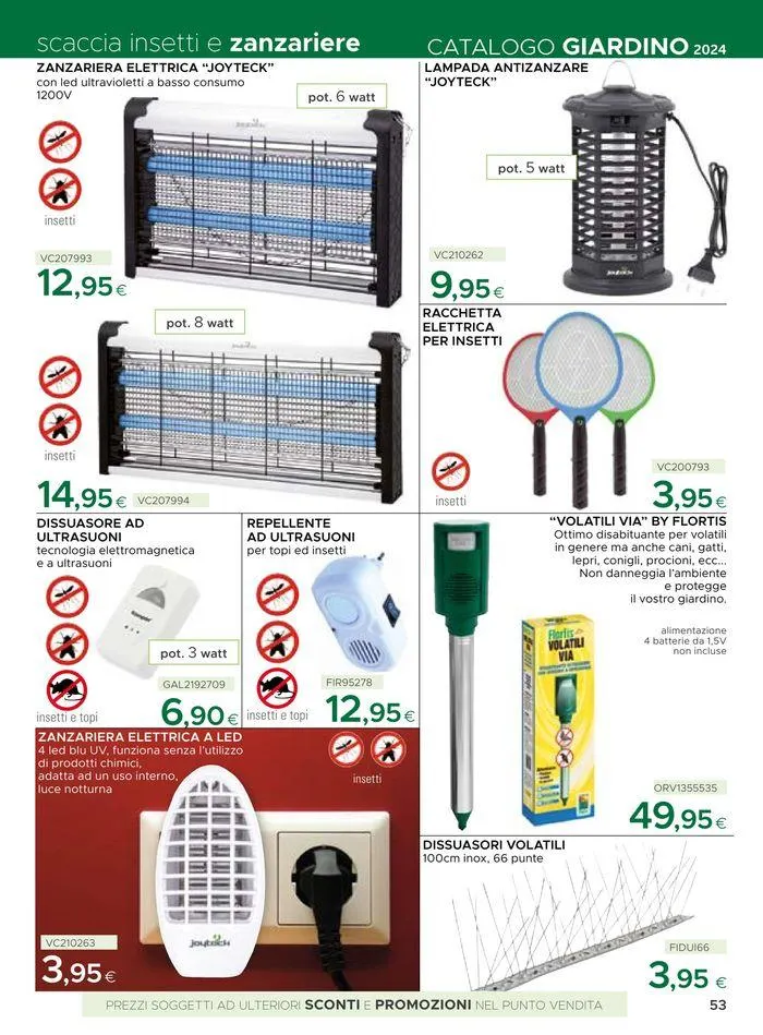 Catalogo giardino 2024 da 19 giugno a 31 agosto di 2024 - Pagina del volantino 53