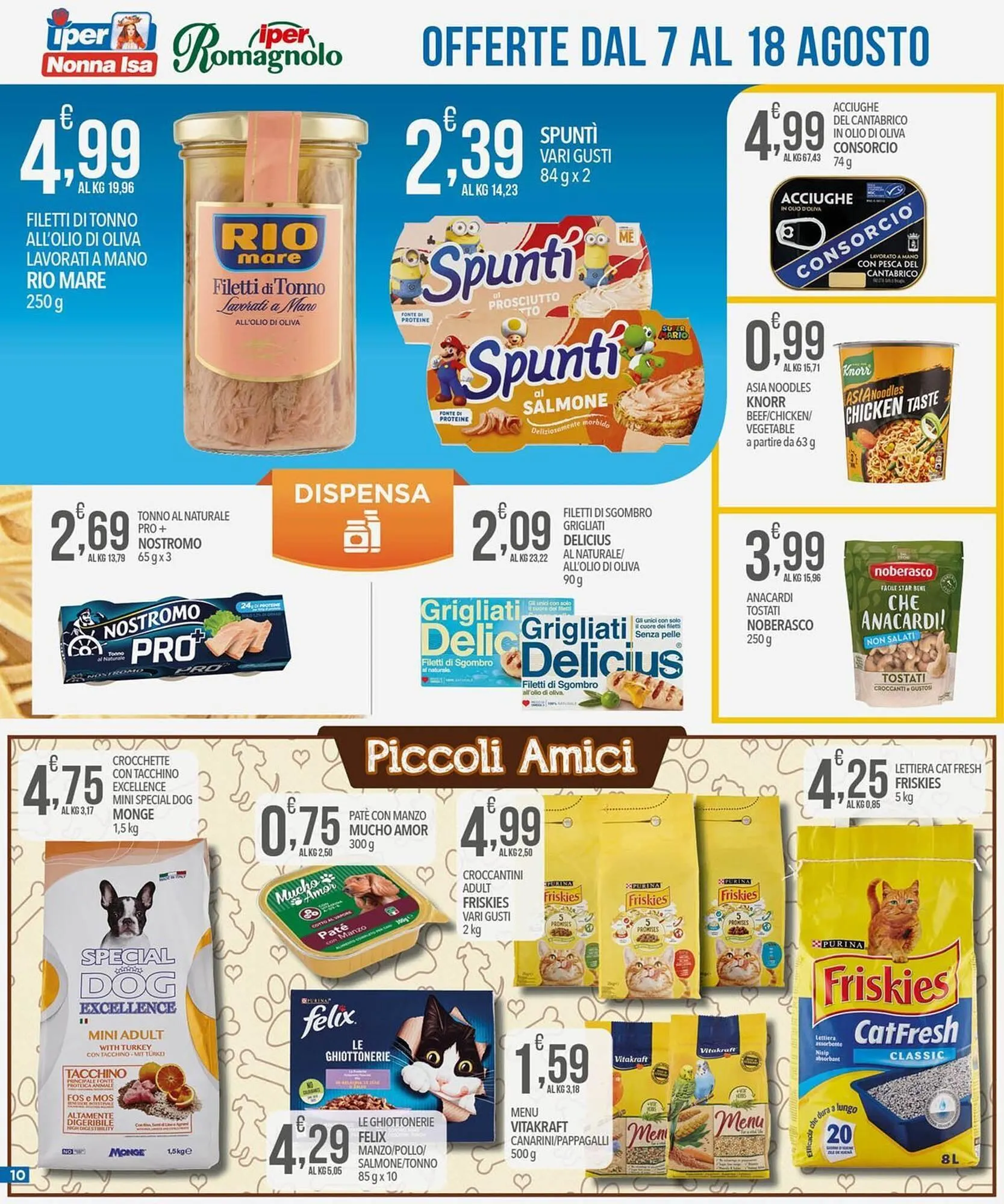 Volantino Iper Nonna Isa da 7 agosto a 18 agosto di 2025 - Pagina del volantino 10