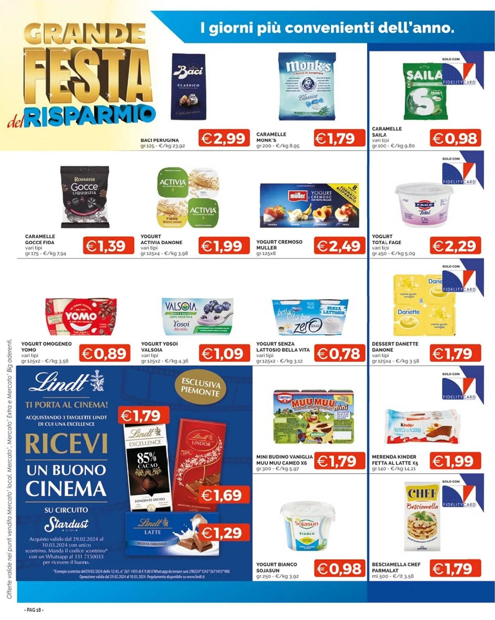 Volantino Mercatò Extra da 29 febbraio a 10 marzo di 2024 - Pagina del volantino 18