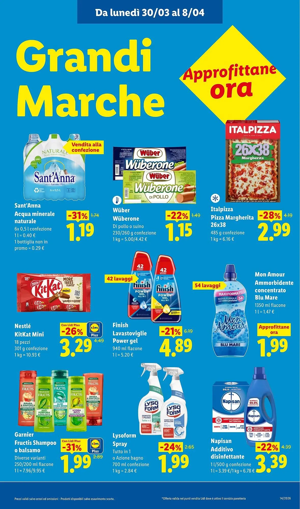 Volantino Lidl da 30 marzo a 8 aprile di 2026 - Pagina del volantino 13