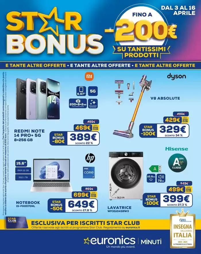 Star bonus da 7 aprile a 16 aprile di 2025 - Pagina del volantino 1
