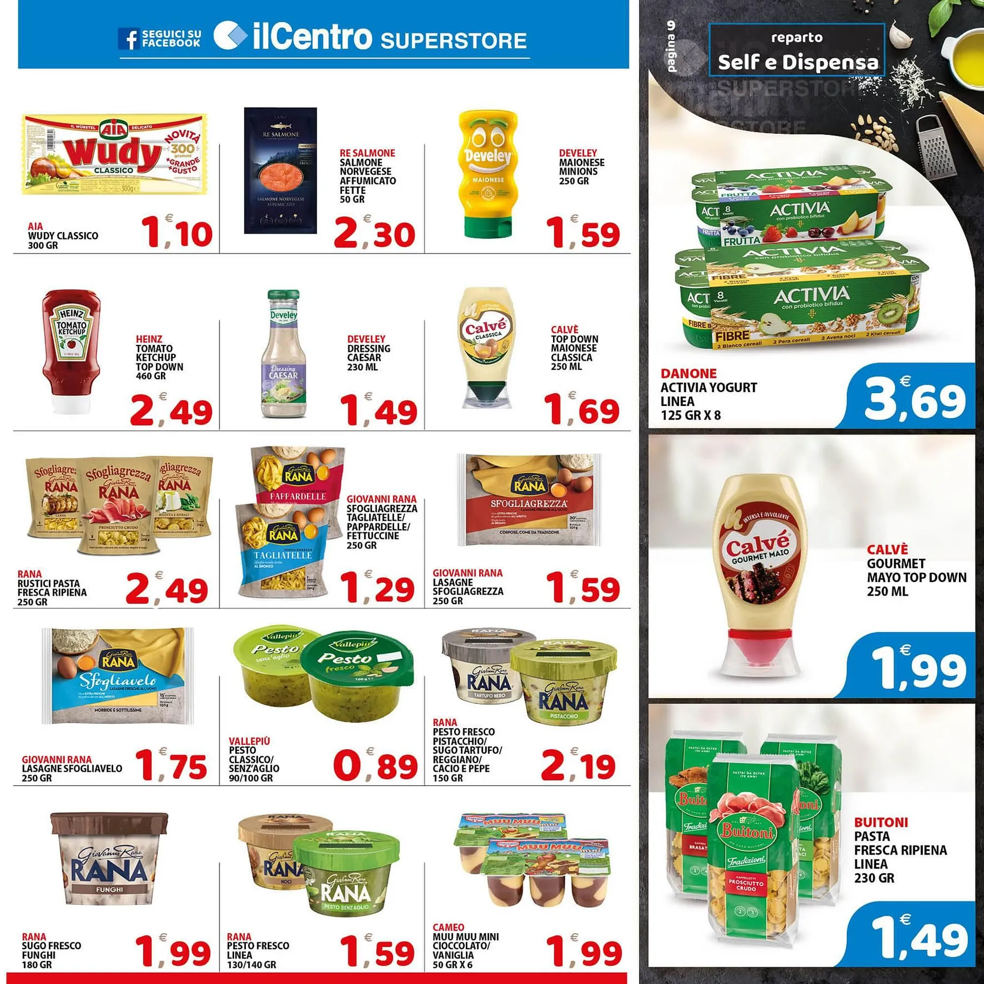 Volantino Il Centro Superstore da 6 agosto a 19 agosto di 2025 - Pagina del volantino 9