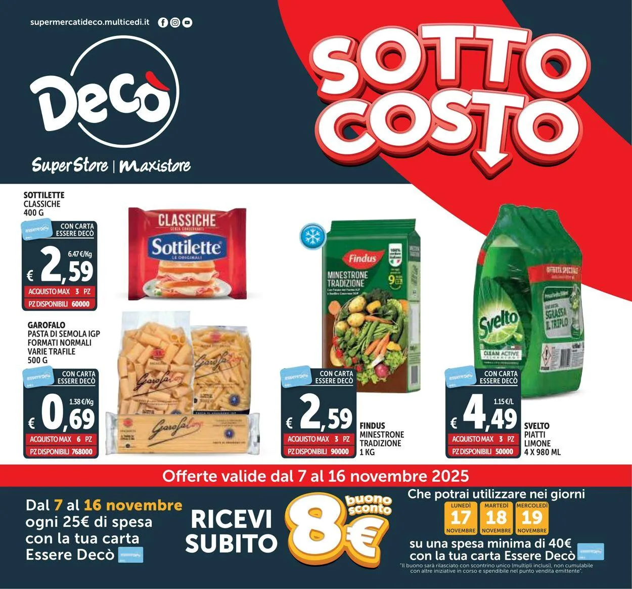 Deco Volantino attuale da 13 novembre a 27 novembre di 2025 - Pagina del volantino 1