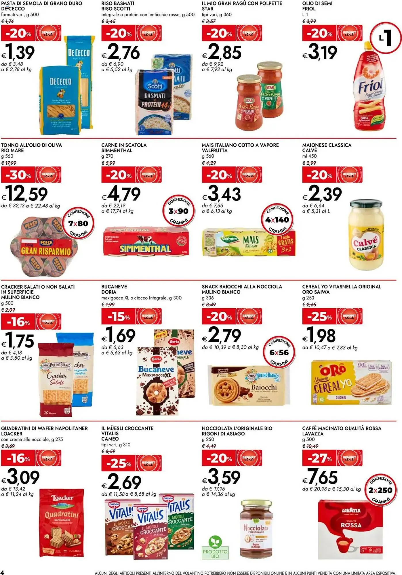 Volantino Bennet da 10 aprile a 21 aprile di 2025 - Pagina del volantino 4