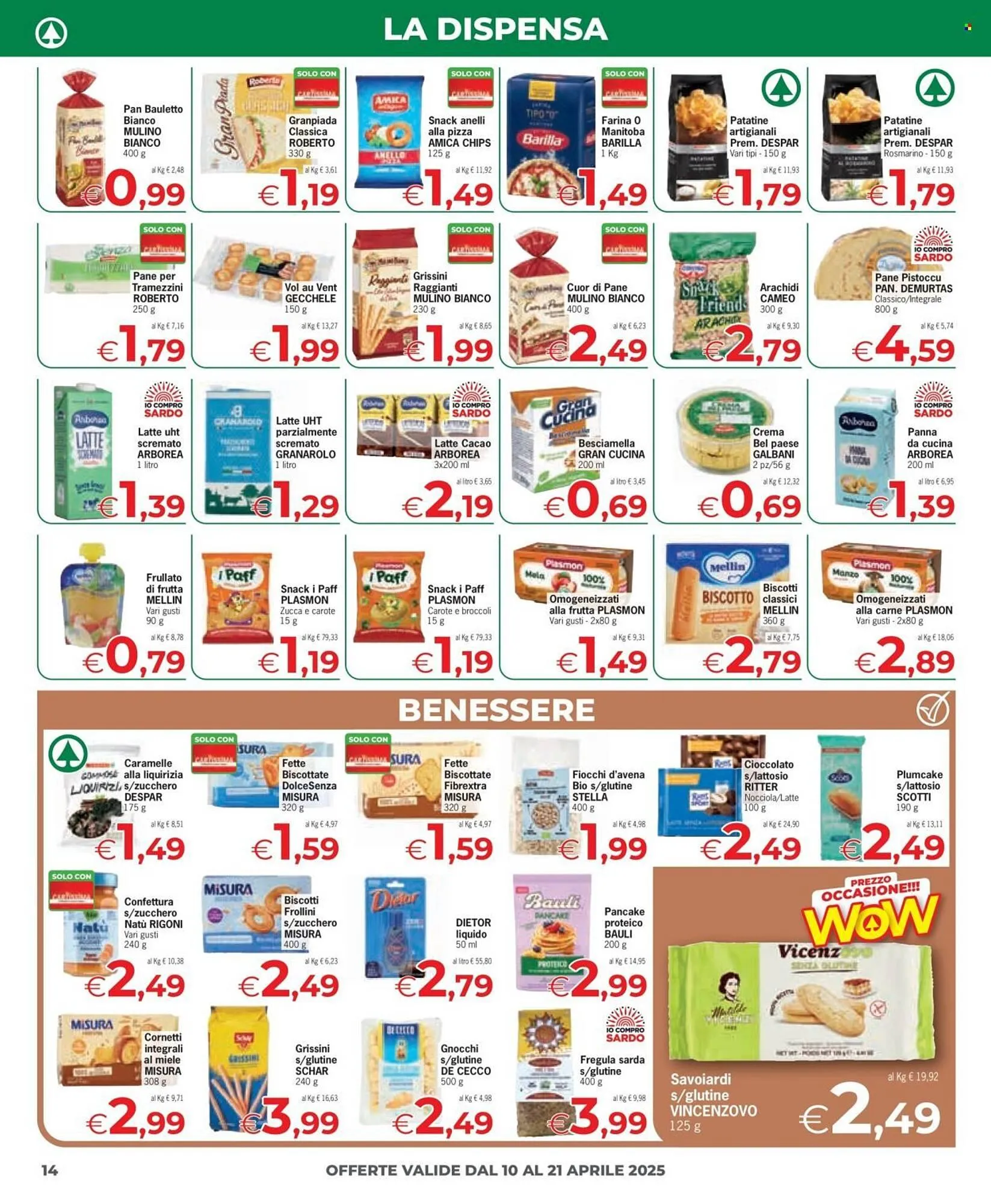 Volantino Despar da 10 aprile a 21 aprile di 2025 - Pagina del volantino 14