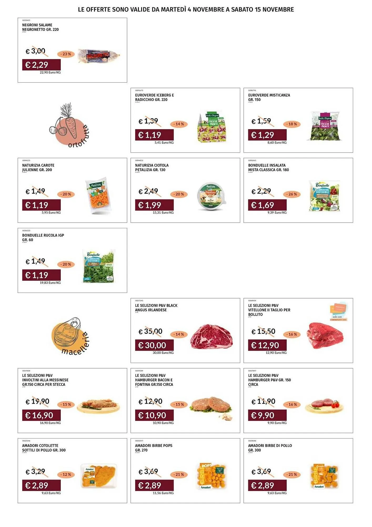 Volantino Prezzemolo e Vitale da 4 novembre a 15 novembre di 2025 - Pagina del volantino 3